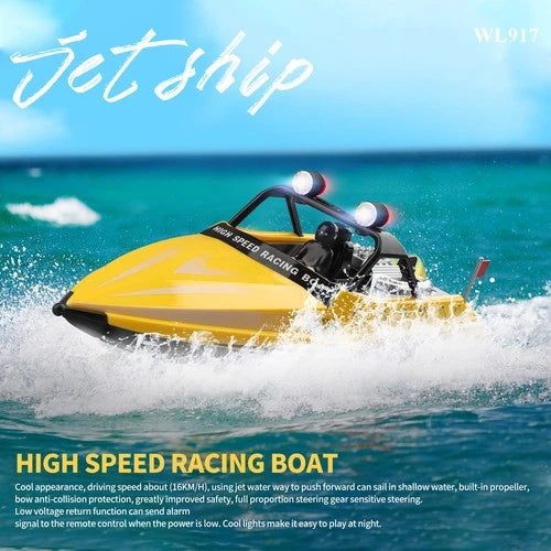 WL917 RC Boat 2.4GHz Remote Control Boats RC Jet Boat 16km/h RC Boat XPIC