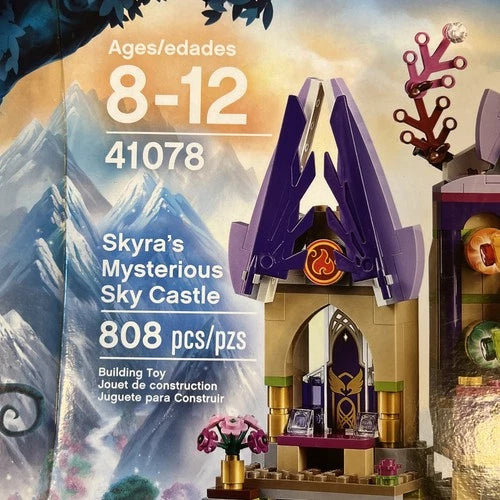 Lego Elves 41078 Skyra’s Mysterious Sky Castle Pre-owned