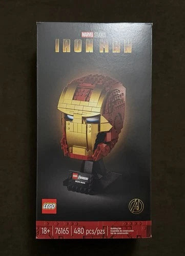 LEGO Super Heroes Marvel Iron Man Helmet 76165 Retired NEW