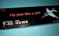 T-45 GOSH HAWK JET TYPE RC PLANE WITH MOTOR PARK FLYER PROP DRIVE