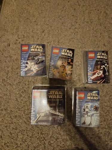 MEOW Star Wars Mini Building Set Lot Blister Pack 4484 4485 4486 4487 4494