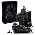 Black Pearl Pirate Ship Building Blocks Set for Adults, 10365 Compatible
