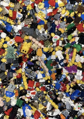 200 PIECES MEOW PARTS BULK LOT Parts Minifigures Torsos Heads Legs