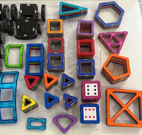 Magformers Magnet Building Toys 198 Pieces STEM Creative Play MultiColor + Shape