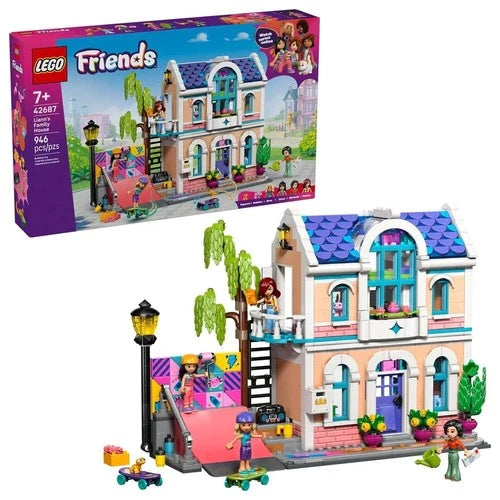 LEGO Friends 42687 Liann's Family House Building Set 946 Pcs New Sealed