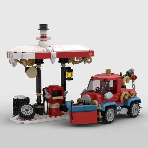 Custom: Christmas Winter Little Winter Service Station 1227 PCS MOC-157054