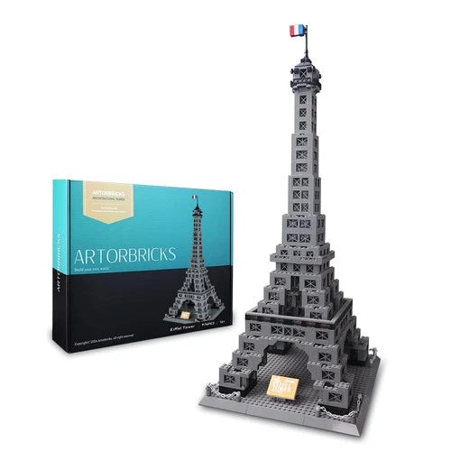 Eiffel Tower Architecture Model Kit 976Piece Building Set Collectors