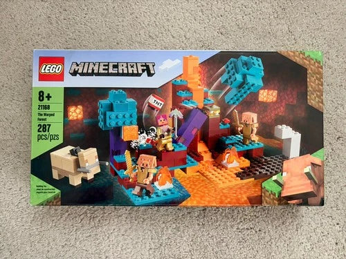 LEGO Minecraft: The Warped Forest (21168) & The Ruined Portal (21172) - Sealed