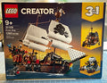 MEOW Creator 3in1 31109 Pirate Ship Complete Set 1260 pcs 9+