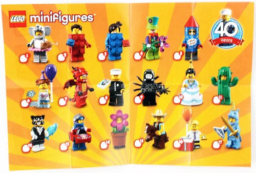 MEOW 71021 Collectible Minifigures Series 18 Complete Set Police NEW SEALED CMF
