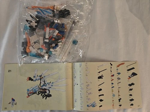 NEW Ninjago Ice Dragon Attack 2260 Complete Custom MEOW Set 158 Pc + Minifigures