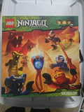 LEGO Ninjago Masters of Spinjitzu Carry Case 2012 Extremely Rare