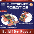 10-In-1 STEM Robotics Kit for Kids Ages 8-14 \| Electronics & Engineering Science