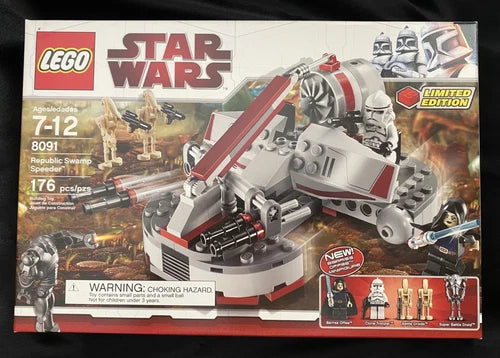 LEGO 8091 Star Wars Republic Swamp Speeder - NSIB
