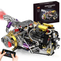 V8 Engine Model Kit that Works, Build Your Own Visible Car Motor 8Cylinder