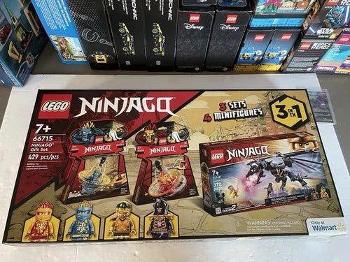 LEGO NINJAGO 66715 Gift Set 3-in-1 Walmart Exclusive \| New \| Retired \| Free Ship