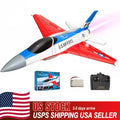 US Volantex F16 Fighter 2CH RC Airplane Remote Control 2.4G Aerobatic RTF Glider