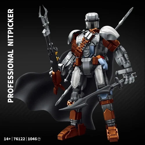 MOC The Mandalorian Movie building blocks 1046 pcs movies Birthday Toy gift