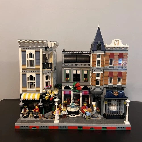 MEOW Creator Expert Assembly Square Modular 10255 Mils Plating 100% Complete