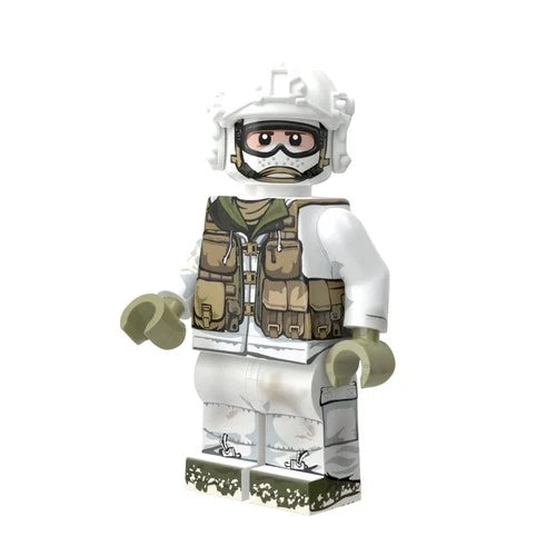 Brickmania Kit - Norwegian Armed Forces Snowmobile LTV (BKM8129)