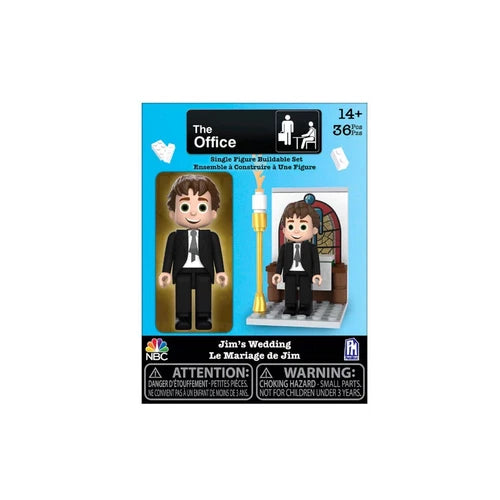 The Office Mini Figure & Dunder Mifflin Buildable Sets - Complete Set of 6 - NIB