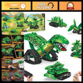 5-in-1 Dinosaur Toy Building Set for Kids 6-12, Remote Control & APP, STEM Gift