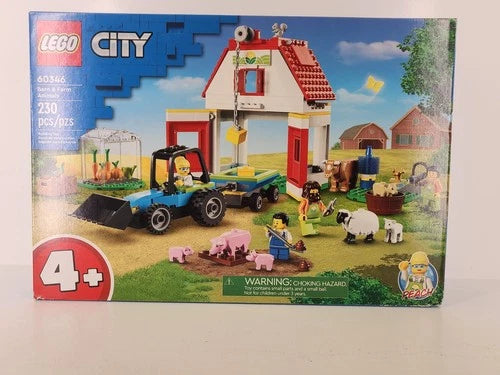 RETIRED! Lego City 60346 Barn & Farm Animals SEALED Sheep Pigs Cows Greenhouse