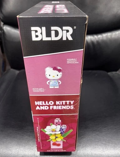 BLDR Hello Kitty and Friends Deluxe Building Set 843 Pieces Posable (Box)