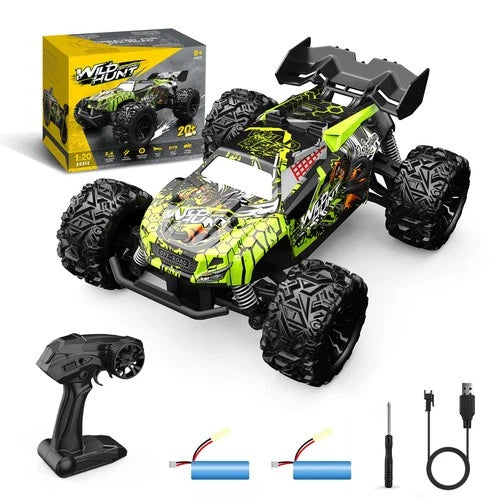 1/18 Brushless RC Cars for Adults Fast 50+ Mph, RC Trucks 4X4 Offroad Waterproof