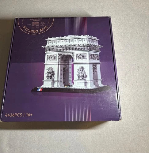 Givenni Building Sets Arc de Triomphe - Building Blocks Bricks 4436 PCS NEW