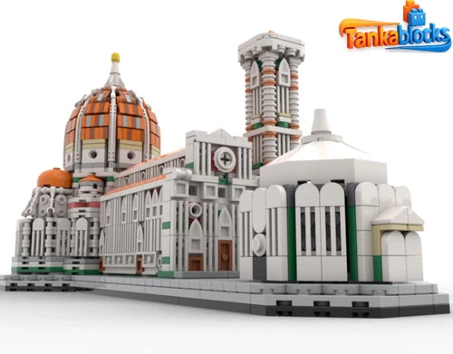 MOC-183760 Florence Cathedral building blocks Toys Christmas gift