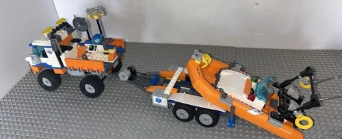 Lego City Coast Guard Lot Of 2 Sets: 7727/7737: