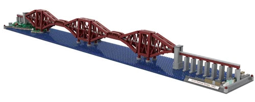 Forth Railway Bridge Atom Brick Construction Building Block Toy Set Engineering