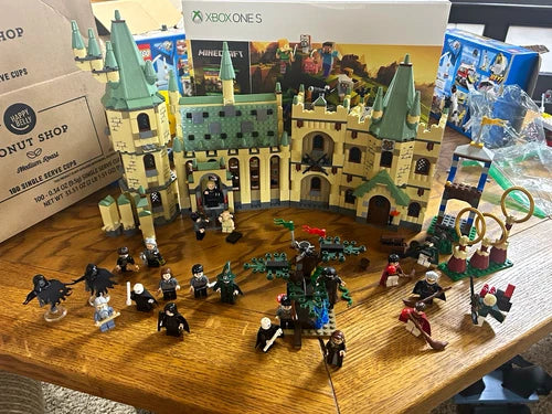 MEOW Harry Potter Hogwarts LOT Sets 4842 4865 4736 4737