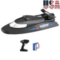 Flytec V009 RC Boat Waterproof 2.4GHz 30km/h Ship with Battery (Black)