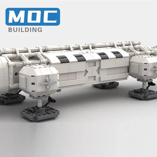 Space 1999 Eagle Shuttle MOC Model Building Blocks Set 1137 Pcs DIY Gift