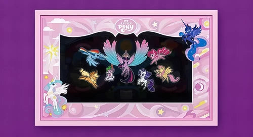 Sam's Club My Little Pony Light Up Building Blocks Puzzle 3D Decor Toy Gift