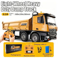 HuiNa 1536 RC Dump Truck Electric 4WD 1/14 Scale RTR - Yellow Light Sound Effect