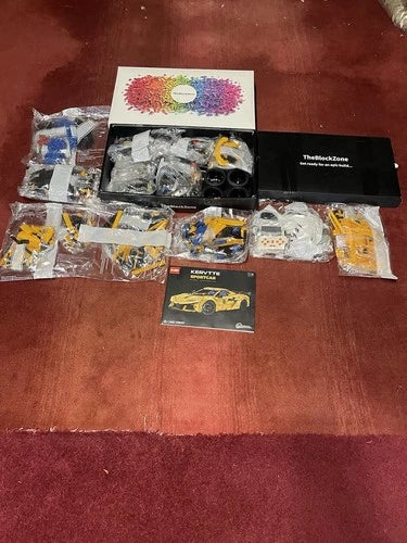The Block Zone Guly Kervtte Model Car Block Build Kit RC