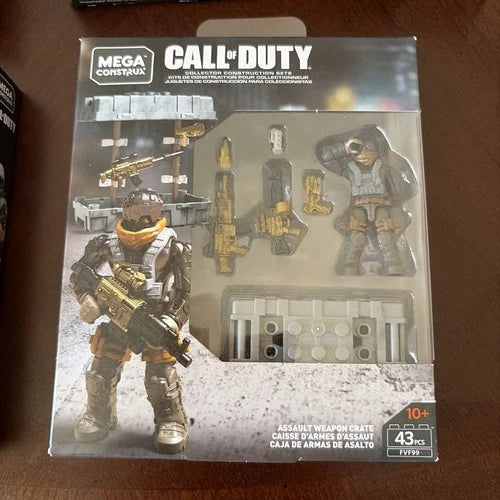 Mega Bloks Call of Duty Assault Drone Weapons Desert Tactics & Mission Weapon