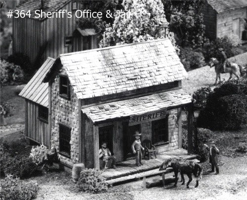 Campbell Scale Models 364 HO Sheriff's Office Building Kit