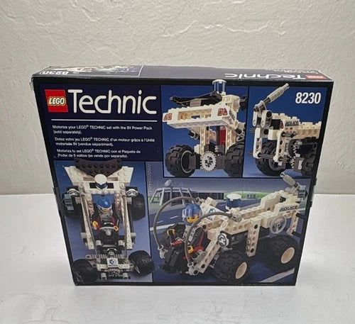 LEGO Technic 8230 Police Buggy 1996 New Sealed Set 176 Pieces Collectible