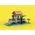 MOC-161587 Block Lion Knight Bridge building blocks Toy Christmas gift