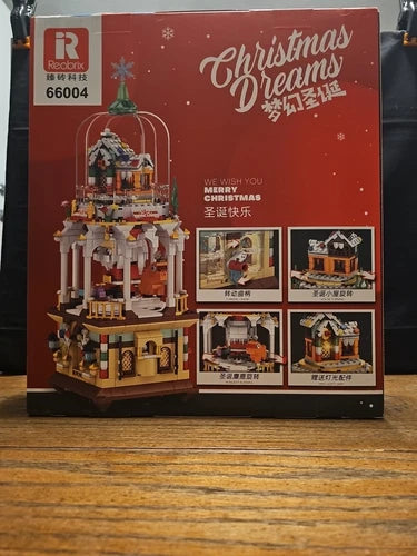 REOBRIX 66004 We Wish You A Merry Christmas Building Blocks