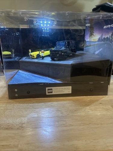 Mercedes AMG X Lego Speed Champions GL86 & SL63 Rare LED Display
