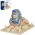 Egypt Sphinx Micro Building Blocks - 2732 PCS Architecture Model Set Adult