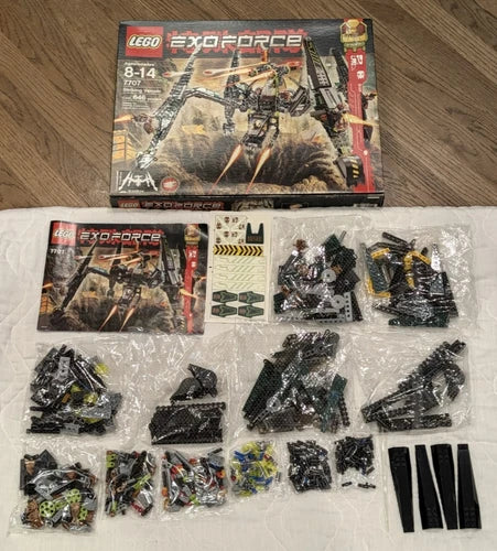 LEGO Exo-Force: Striking Venom Set 7707 New Sealed (Box Tape Open)