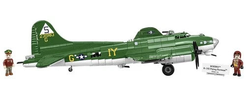 COBI WWII Boeing B-17G Flying Fortress Plane Green Building Block Model Set 5750