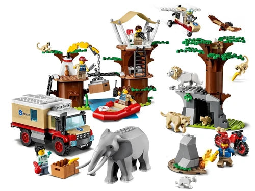 Lego City Town 60307 WILDLIFE RESCUE CAMP New Sealed