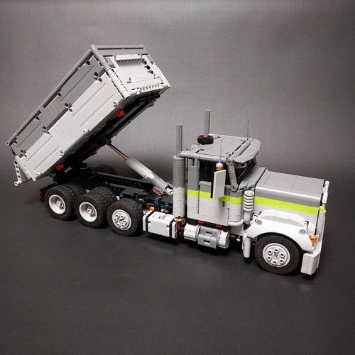 MOC Freightliner Classic Dump Truck Building Blocks Toys Set gift 1747 pcs